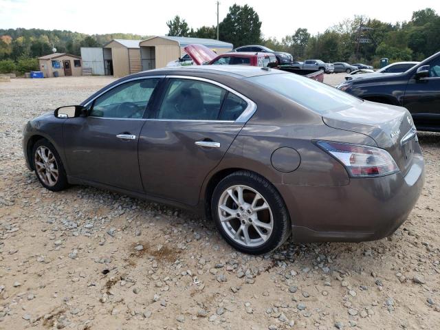 1N4AA5AP8DC841021 - 2013 NISSAN MAXIMA S BROWN photo 2