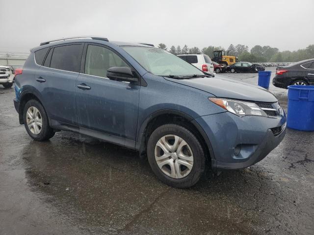 JTMBFREV3DD035498 - 2013 TOYOTA RAV4 LE BLUE photo 4