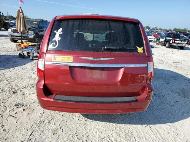 2C4RC1BGXGR259898 - 2016 CHRYSLER TOWN & COU TOURING MAROON photo 6