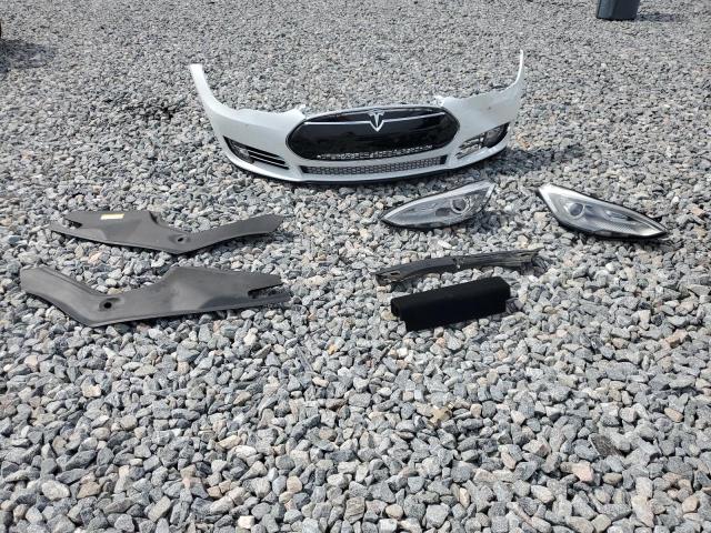 5YJSA1H10EFP52007 - 2014 TESLA MODEL S 白色 照片 12