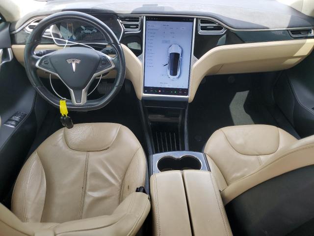 5YJSA1H10EFP52007 - 2014 TESLA MODEL S 白色 照片 8