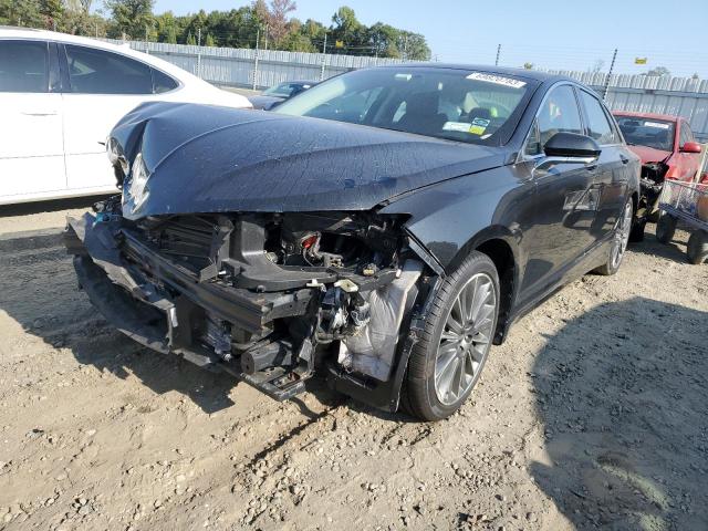 3LN6L2LU2ER815170 - 2014 LINCOLN MKZ HYBRID BLACK photo 1