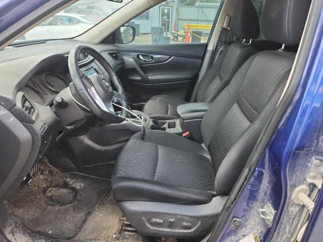 KNMAT2MV0KP531996 - 2019 NISSAN ROGUE S BLUE photo 7
