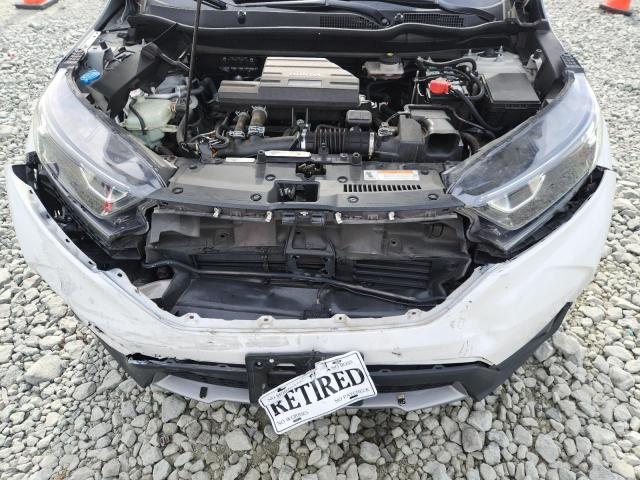 2HKRW1H57KH508967 - 2019 HONDA CR-V EX WHITE photo 12