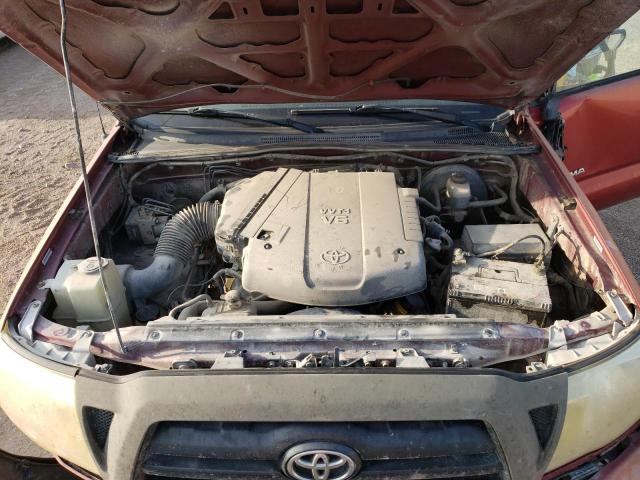 5TETU62N58Z544065 - 2008 TOYOTA TACOMA PRERUNNER ACCESS CAB RED photo 11