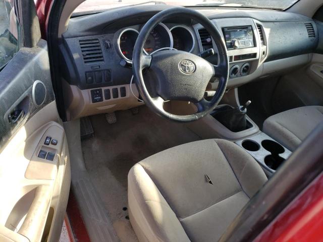 5TETU62N58Z544065 - 2008 TOYOTA TACOMA PRERUNNER ACCESS CAB RED photo 8