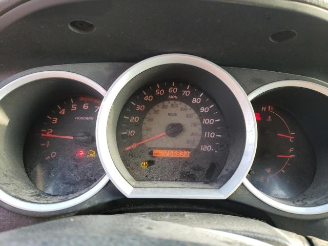 5TETU62N58Z544065 - 2008 TOYOTA TACOMA PRERUNNER ACCESS CAB RED photo 9