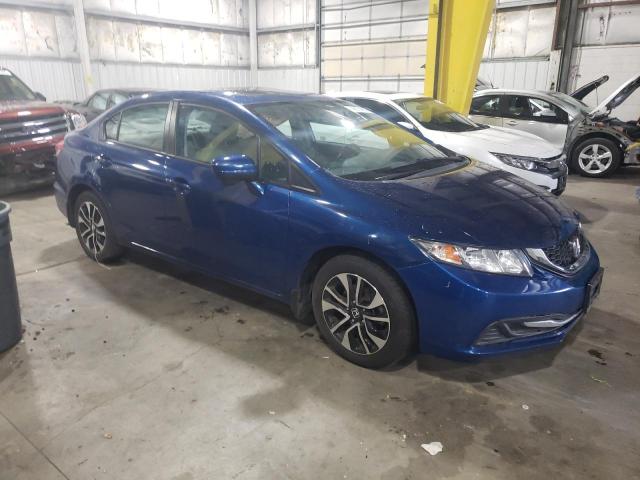 2HGFB2F83FH535178 - 2015 HONDA CIVIC EX BLUE photo 4