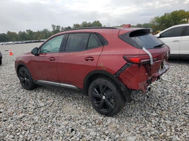 LRBFZPR42MD064598 - 2021 BUICK ENVISION ESSENCE RED photo 2