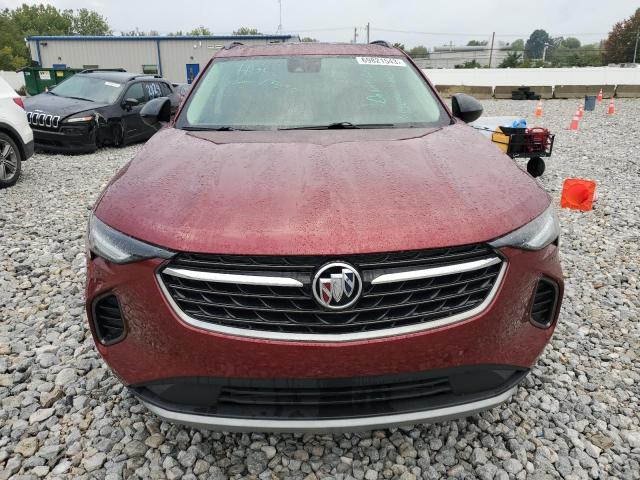 LRBFZPR42MD064598 - 2021 BUICK ENVISION ESSENCE RED photo 5
