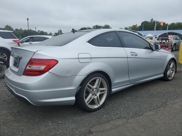 WDDGJ4HB4DG065638 - 2013 MERCEDES-BENZ C 250 SILVER photo 3