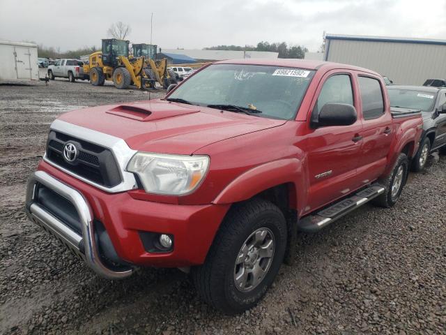 5TFJU4GN8DX046903 - 2013 TOYOTA TACOMA DOUBLE CAB PRERUNNER RED photo 1