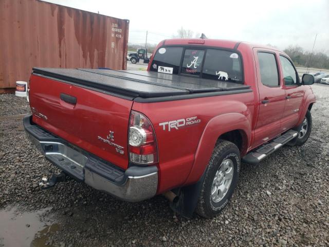 5TFJU4GN8DX046903 - 2013 TOYOTA TACOMA DOUBLE CAB PRERUNNER RED photo 3