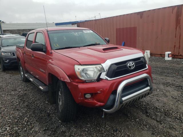 5TFJU4GN8DX046903 - 2013 TOYOTA TACOMA DOUBLE CAB PRERUNNER RED photo 4
