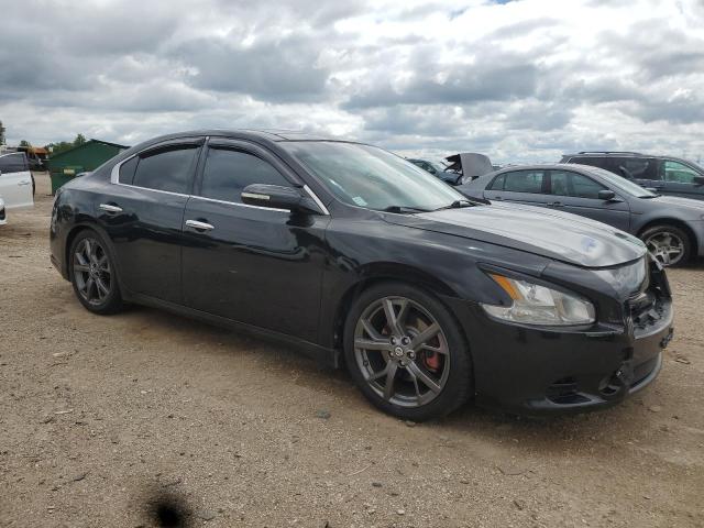 1N4AA5AP8EC442076 - 2014 NISSAN MAXIMA S BLACK photo 4