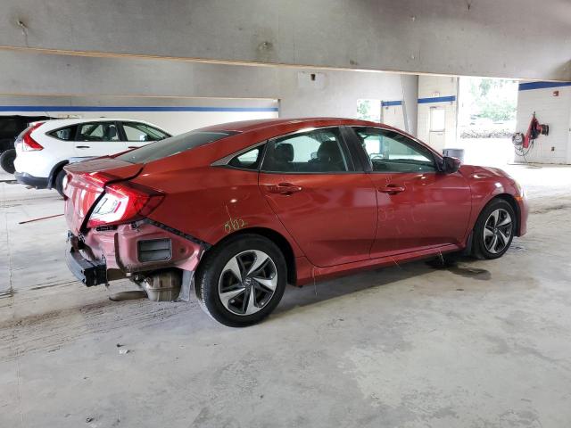 2HGFC2F60LH576052 - 2020 HONDA CIVIC LX RED photo 3