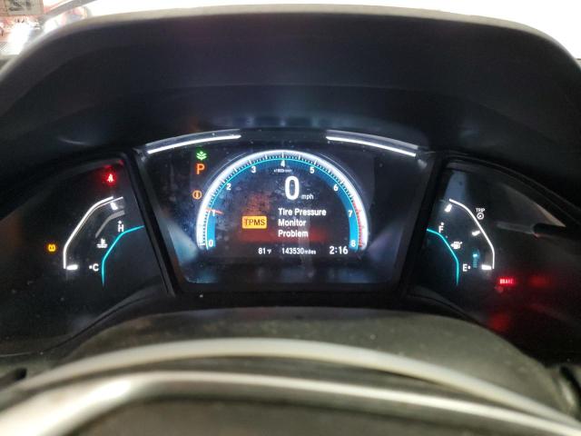 2HGFC2F60LH576052 - 2020 HONDA CIVIC LX RED photo 9
