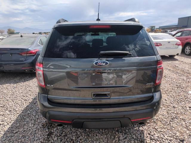 1FM5K8D80FGB64083 - 2015 FORD EXPLORER XLT 灰色 照片 6