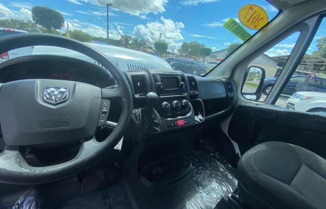 3C6TRVCG2HE519876 - 2017 RAM PROMASTER 2500 HIGH WHITE photo 9