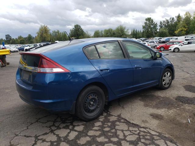 JHMZE2H36ES000467 - 2014 HONDA INSIGHT BLUE photo 3