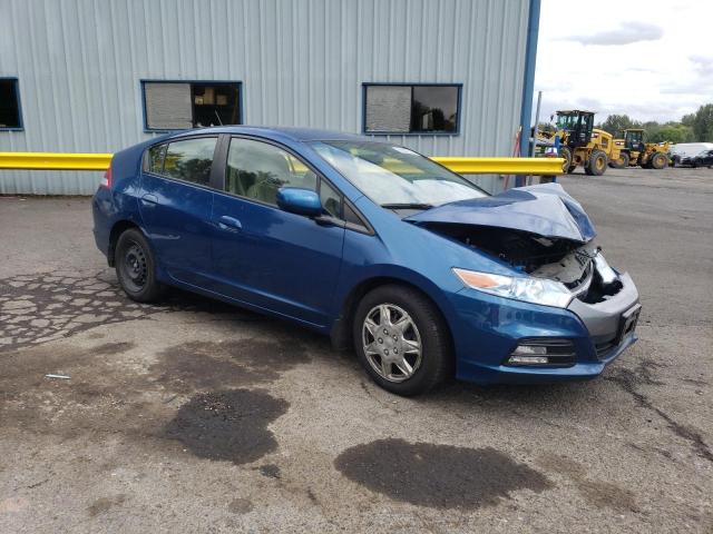 JHMZE2H36ES000467 - 2014 HONDA INSIGHT BLUE photo 4