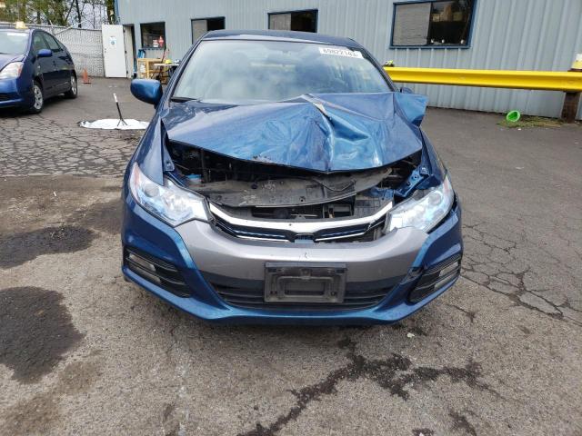 JHMZE2H36ES000467 - 2014 HONDA INSIGHT BLUE photo 5