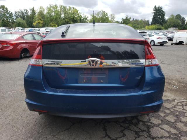 JHMZE2H36ES000467 - 2014 HONDA INSIGHT BLUE photo 6