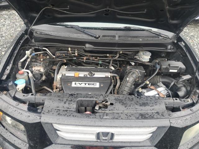 5J6YH28727L007916 - 2007 HONDA ELEMENT EX შავი ფოტო 12