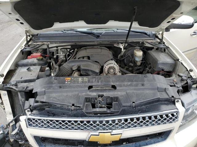 1GNSKCE09DR156527 - 2013 CHEVROLET TAHOE K1500 LTZ WHITE photo 12