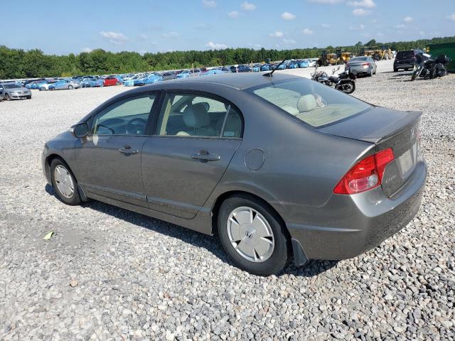 JHMFA36298S014320 - 2008 HONDA CIVIC HYBRID ნაცრისფერი ფოტო 2