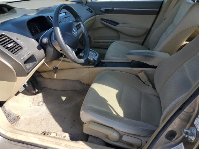 JHMFA36298S014320 - 2008 HONDA CIVIC HYBRID ნაცრისფერი ფოტო 7