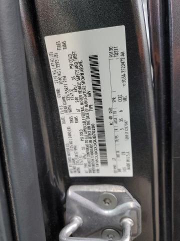 1FMCU9GX3GUB70280 - 2016 FORD ESCAPE SE 灰色 照片 12
