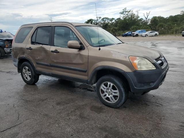 SHSRD78863U109639 - 2003 HONDA CR-V EX TAN photo 4