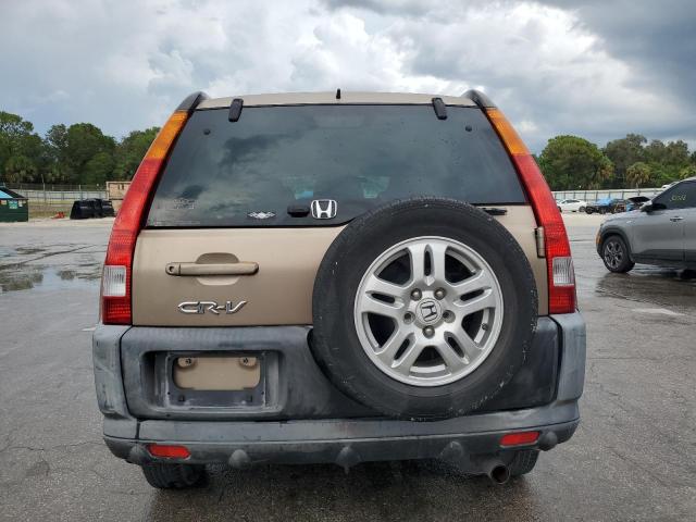 SHSRD78863U109639 - 2003 HONDA CR-V EX TAN photo 6