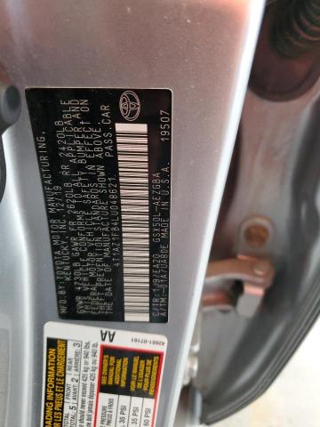 4T1AZ1FB4LU048621 - 2020 TOYOTA AVALON XLE فضي صورة 12