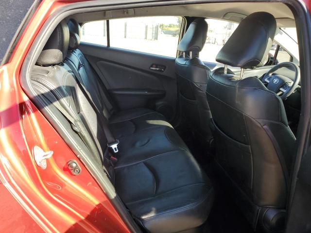 JTDKBRFU2J3582815 - 2018 TOYOTA PRIUS წითელი ფოტო 10