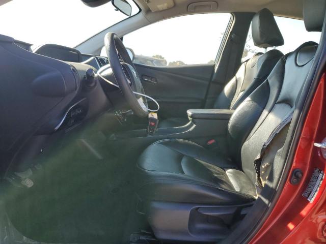 JTDKBRFU2J3582815 - 2018 TOYOTA PRIUS წითელი ფოტო 7