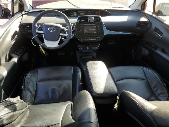 JTDKBRFU2J3582815 - 2018 TOYOTA PRIUS წითელი ფოტო 8