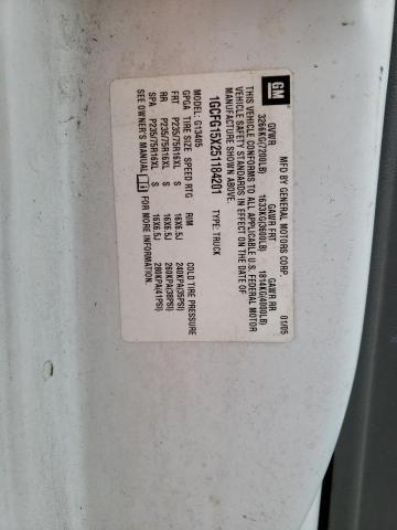 1GCFG15X251184201 - 2005 CHEVROLET EXPRESS G1 თეთრი ფოტო 13