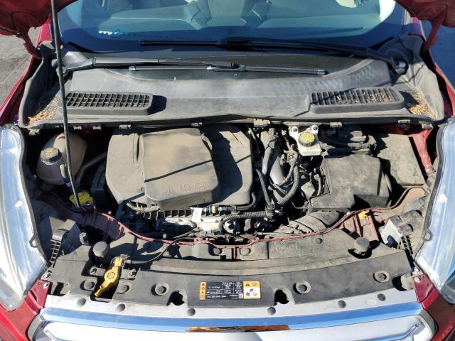 1FMCU9HD8JUA99783 - 2018 FORD ESCAPE SEL 勃艮第红 照片 12