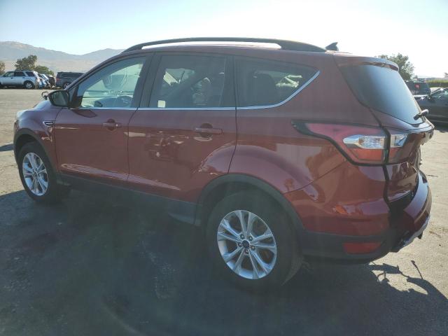 1FMCU9HD8JUA99783 - 2018 FORD ESCAPE SEL 勃艮第红 照片 2