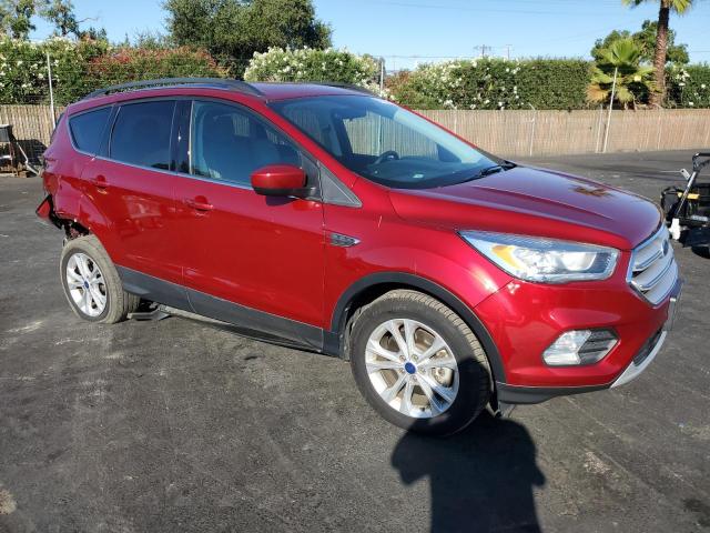 1FMCU9HD8JUA99783 - 2018 FORD ESCAPE SEL 勃艮第红 照片 4