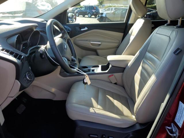 1FMCU9HD8JUA99783 - 2018 FORD ESCAPE SEL 勃艮第红 照片 7