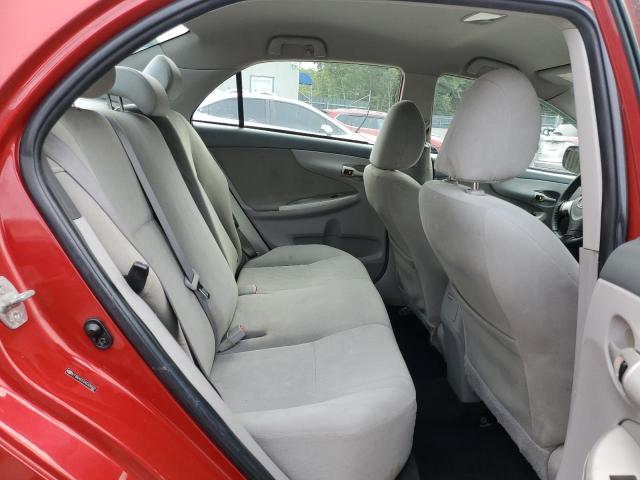 2T1BU4EEXAC320507 - 2010 TOYOTA COROLLA BASE Կարմիր լուսանկար 10