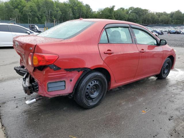 2T1BU4EEXAC320507 - 2010 TOYOTA COROLLA BASE Կարմիր լուսանկար 3