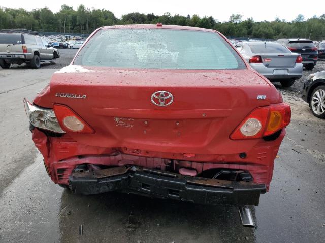 2T1BU4EEXAC320507 - 2010 TOYOTA COROLLA BASE Կարմիր լուսանկար 6