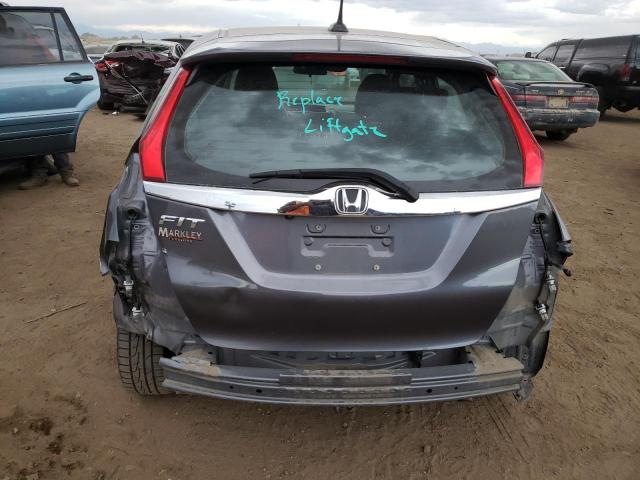 3HGGK5H85LM715732 - 2020 HONDA FIT EX GRAY photo 6