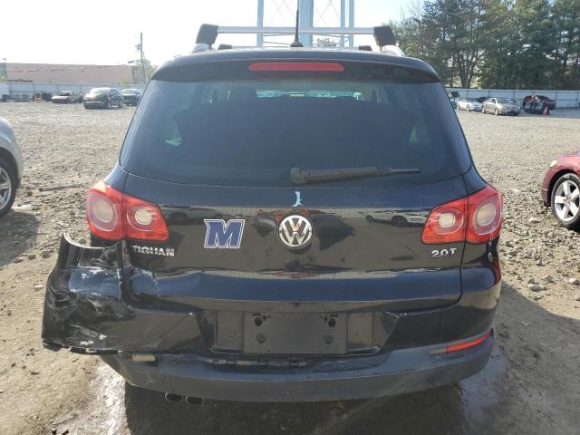 WVGAV75N09W500104 - 2009 VOLKSWAGEN TIGUAN S BLACK photo 6