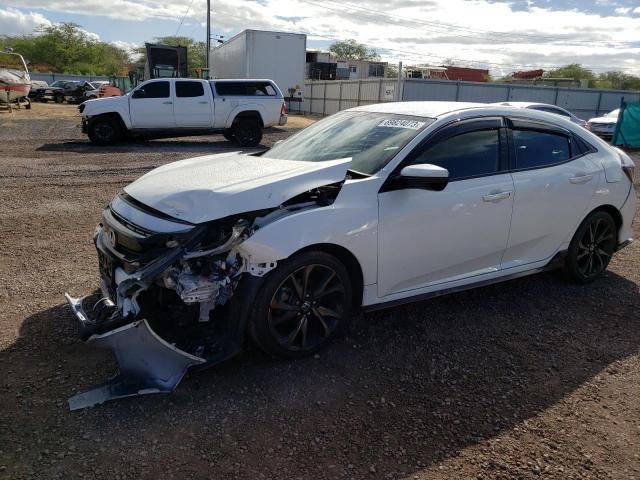 SHHFK7H41JU202321 - 2018 HONDA CIVIC SPORT 白色 照片 1