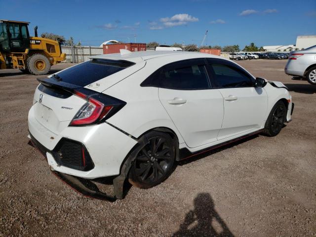 SHHFK7H41JU202321 - 2018 HONDA CIVIC SPORT 白色 照片 3